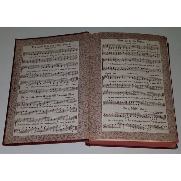The Service Hymnal 1952 Hardcover Book Music Hope Publishing AS IS SHOWS WEAR - Picture 5 of 8
